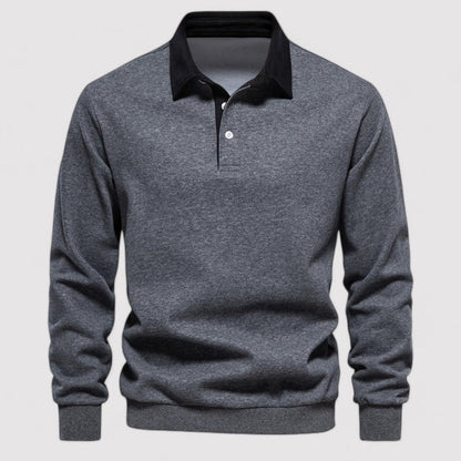 Maglione Polo Elegante e Confortevole per Uomini Stile Italiano