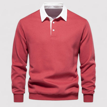 Maglione Polo Elegante e Confortevole per Uomini Stile Italiano