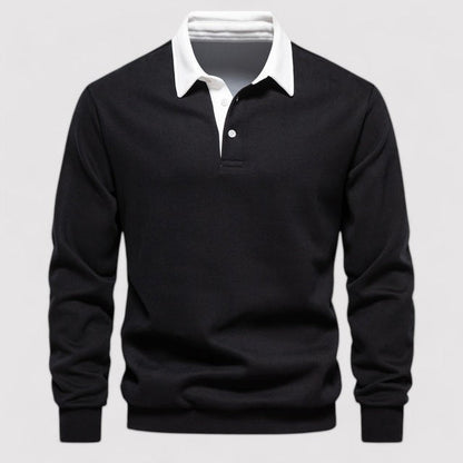 Maglione Polo Elegante e Confortevole per Uomini Stile Italiano