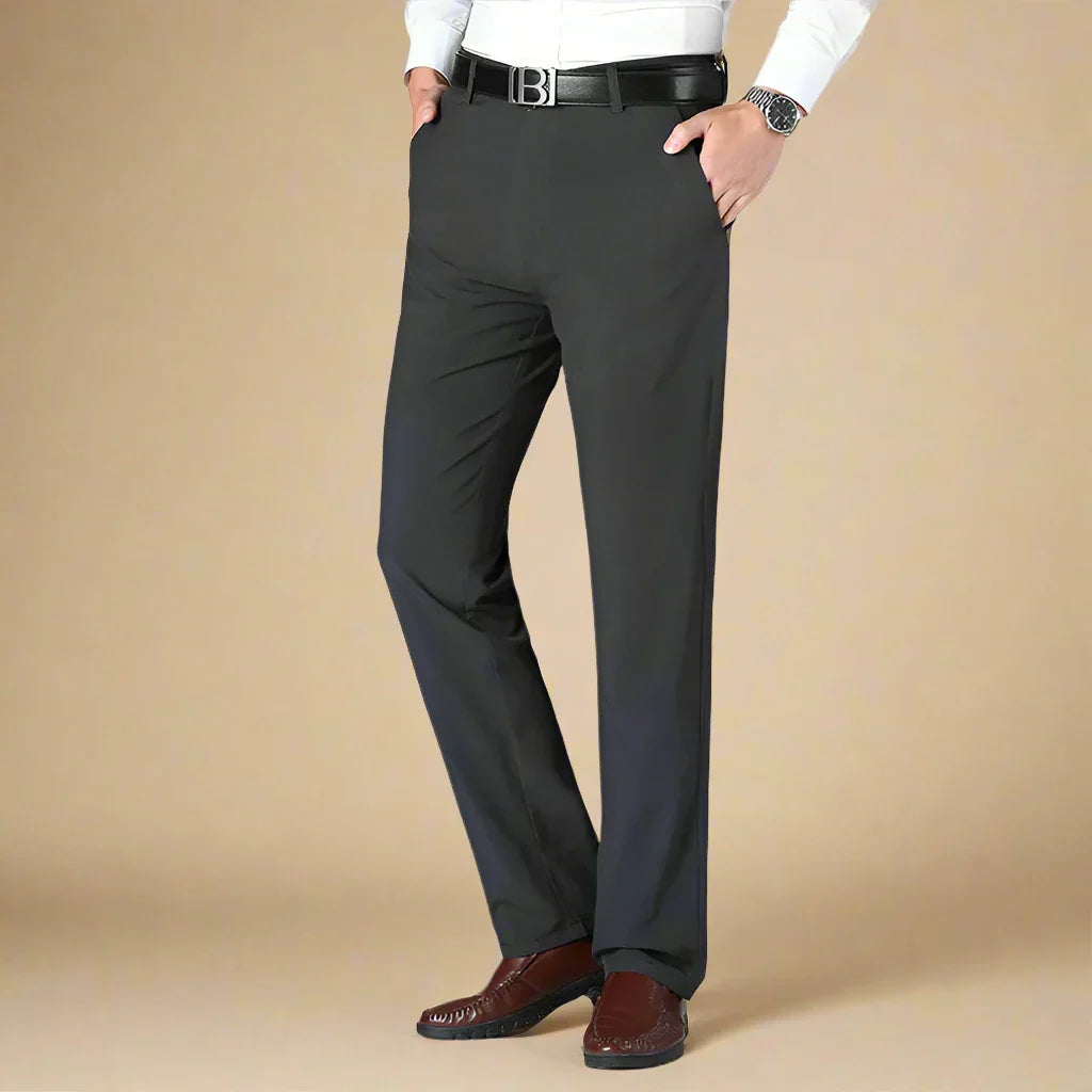 Marco - Pantaloni casual eleganti e stracciabili con stretch per uomo