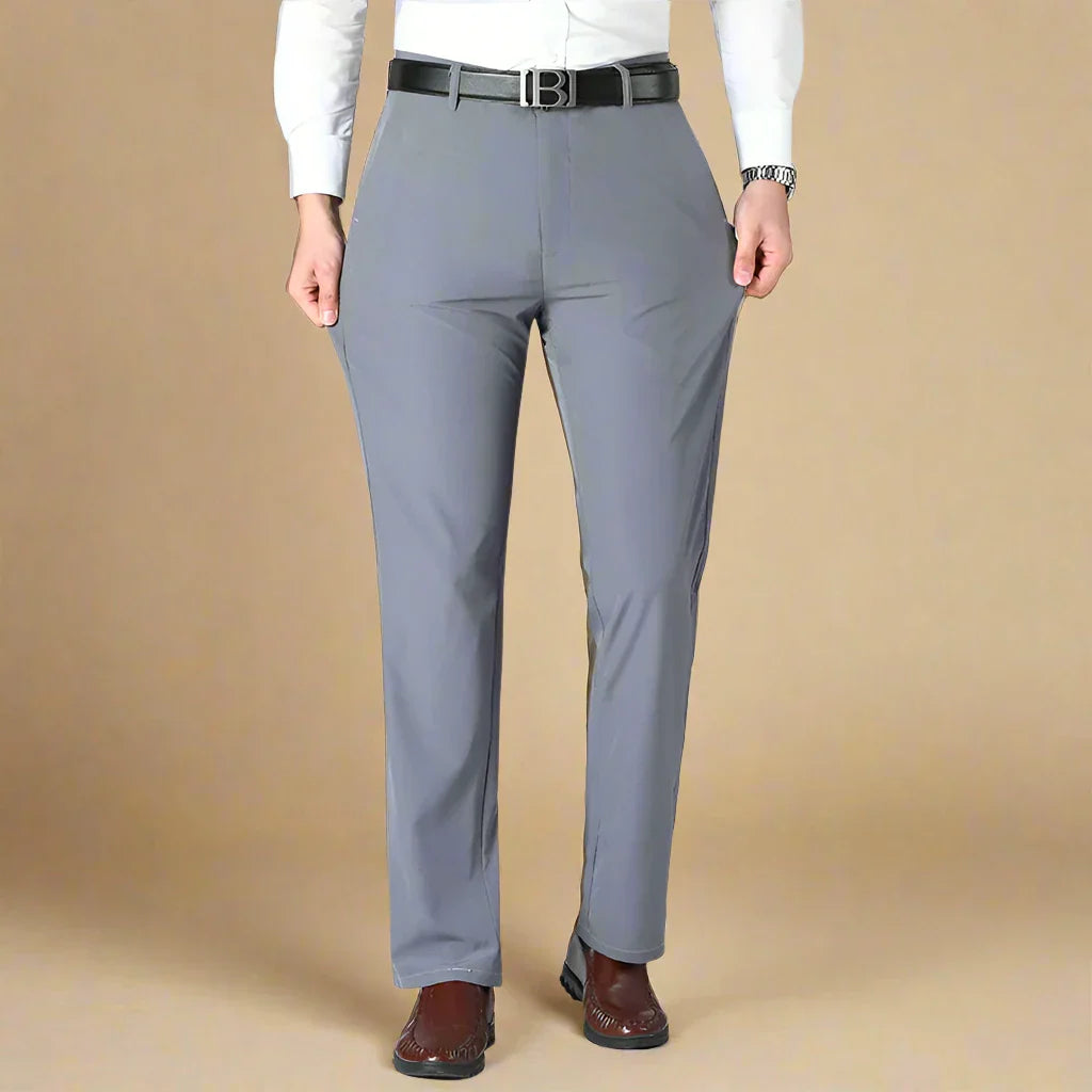 Marco - Pantaloni casual eleganti e stracciabili con stretch per uomo