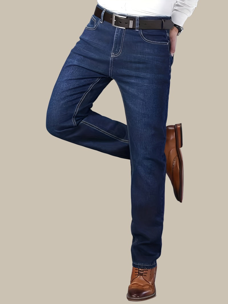 Giovanni - Jeans eleganti in denim regular-fit con un tocco moderno