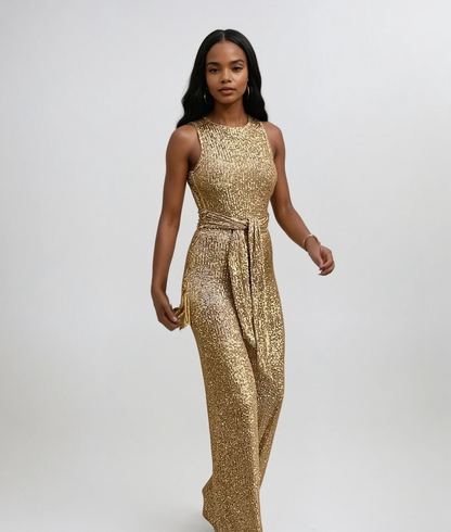Tuta Glitter - Brilla Intensamente per Serate Strepitose Stile Italiano