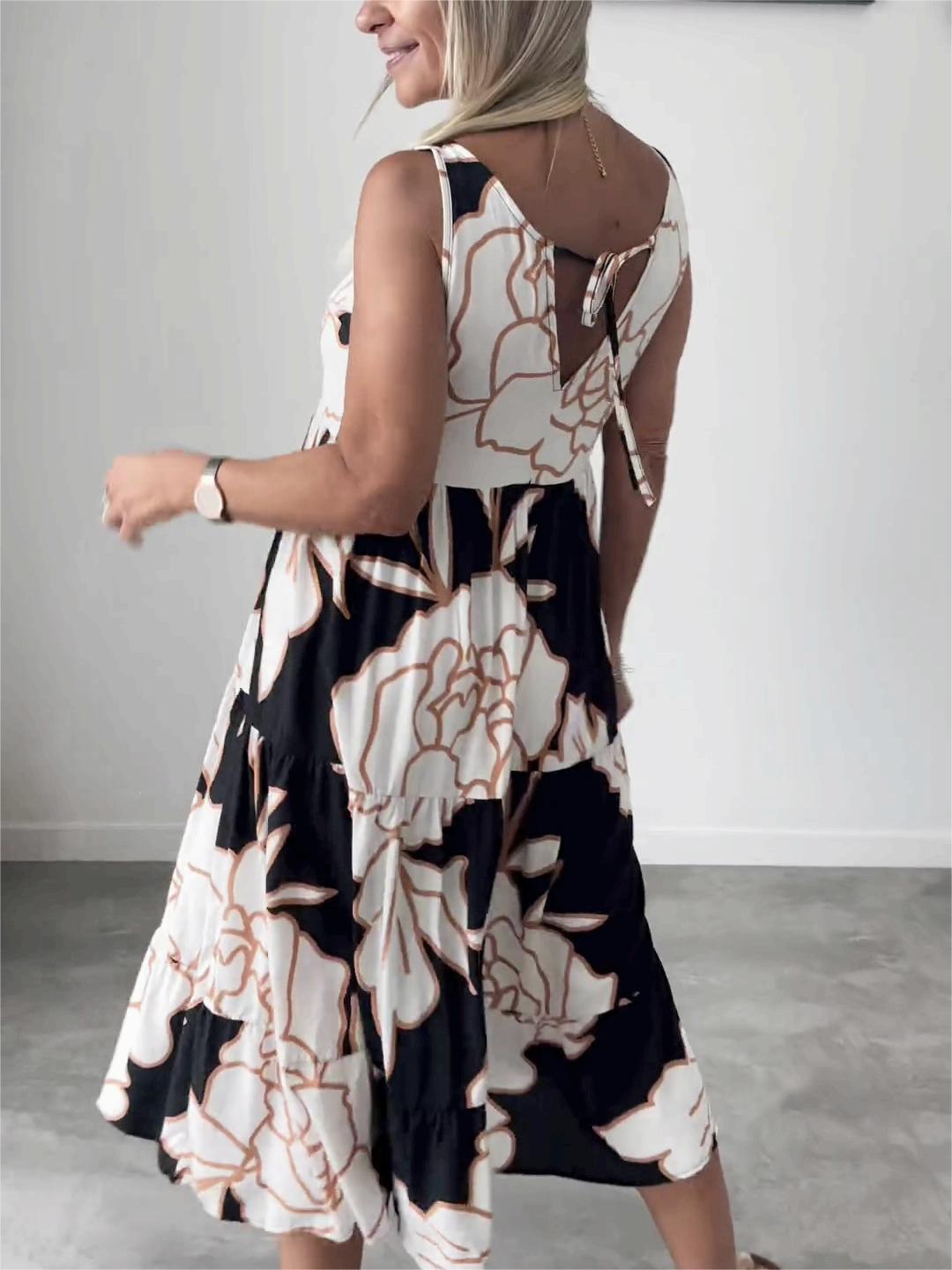Vestito Floreale Elegante Sophia per Stile e Comfort Senza Tempo Stile Italiano