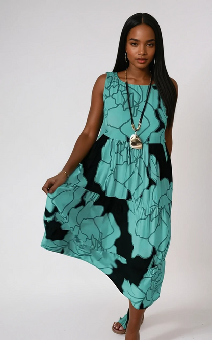 Vestito Floreale Elegante Sophia per Stile e Comfort Senza Tempo Stile Italiano