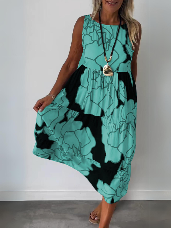 Vestito Floreale Elegante Sophia per Stile e Comfort Senza Tempo Stile Italiano