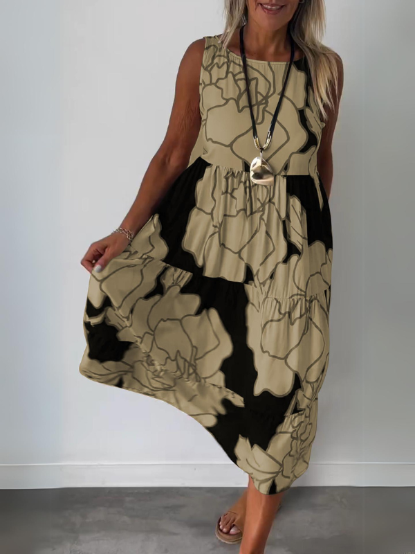 Vestito Floreale Elegante Sophia per Stile e Comfort Senza Tempo Stile Italiano