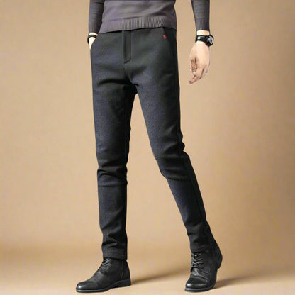 Marco - Pantalone slim fit casual e caldo per l'uomo