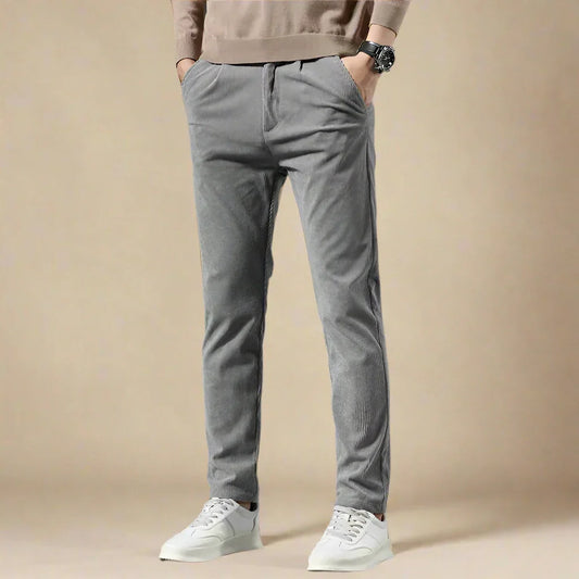 Marco - Pantaloni in corduroy business casual per un look raffinato