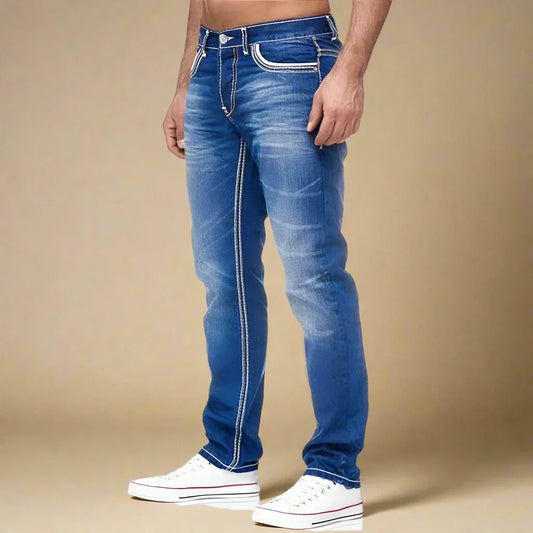 Boger - Jeans casual slim fit per uomini, ideali per ogni occasione