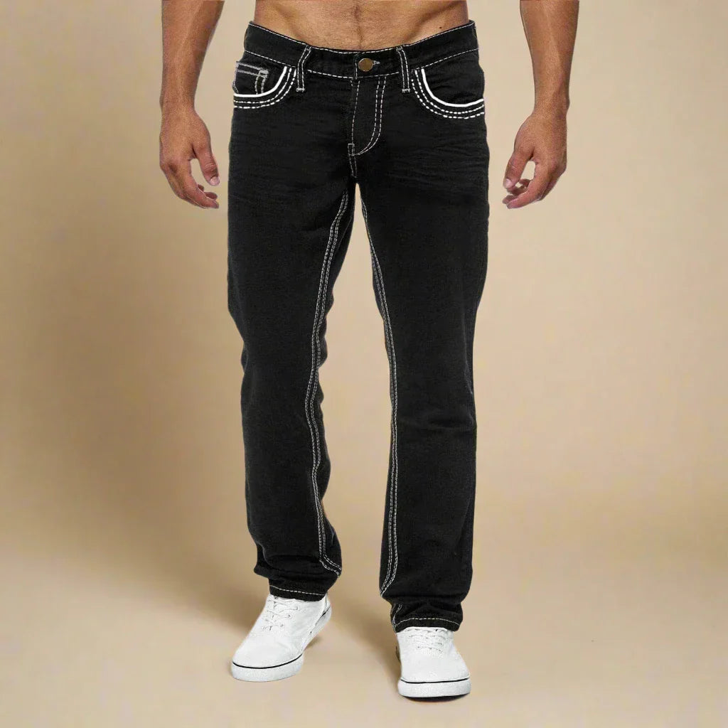 Boger - Jeans casual slim fit per uomini, ideali per ogni occasione