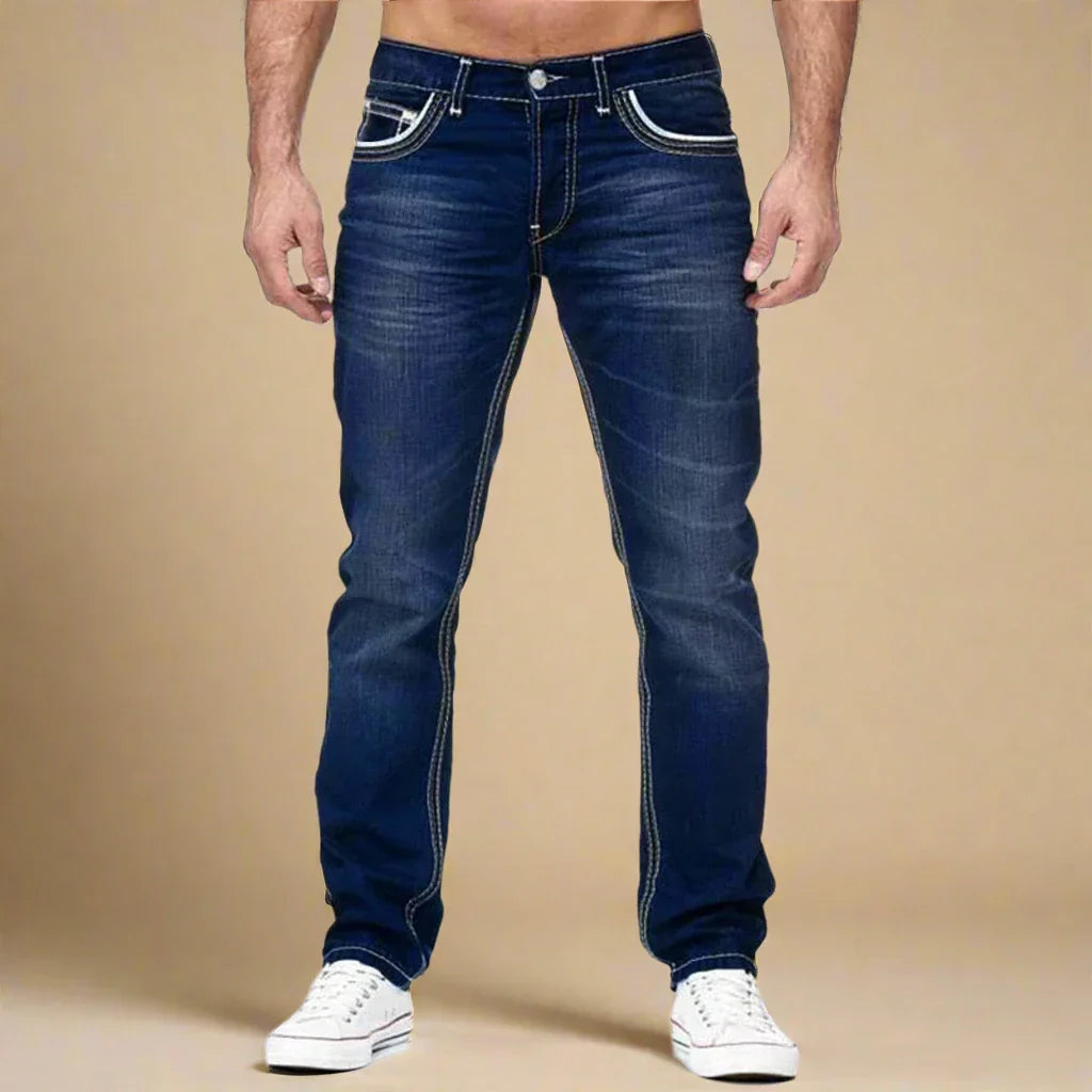 Boger - Jeans casual slim fit per uomini, ideali per ogni occasione