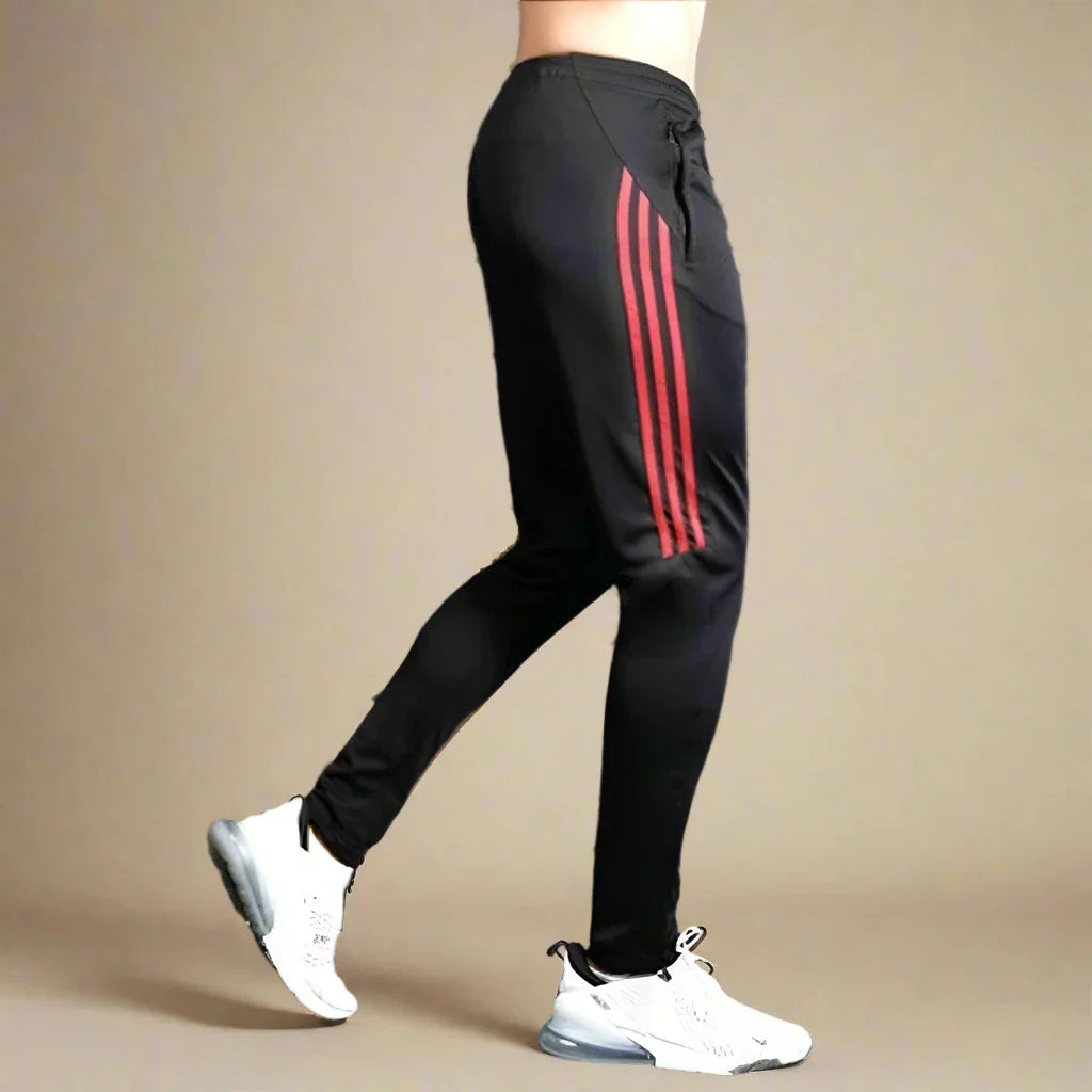 Alpha - Pantaloni da jogging confortevoli con strisce per uomo