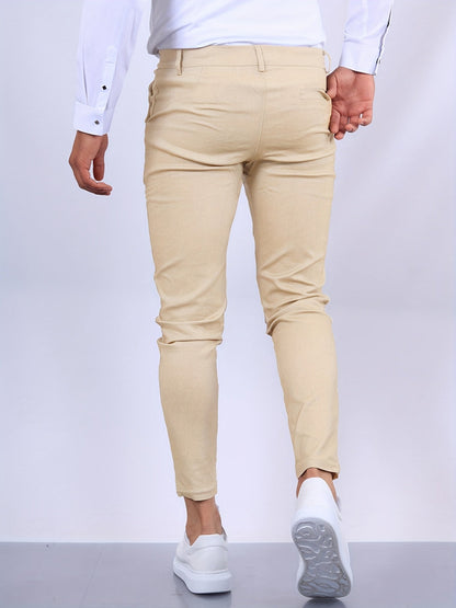 Rico - Pantaloni skinny-fit in premium stretch per uomo