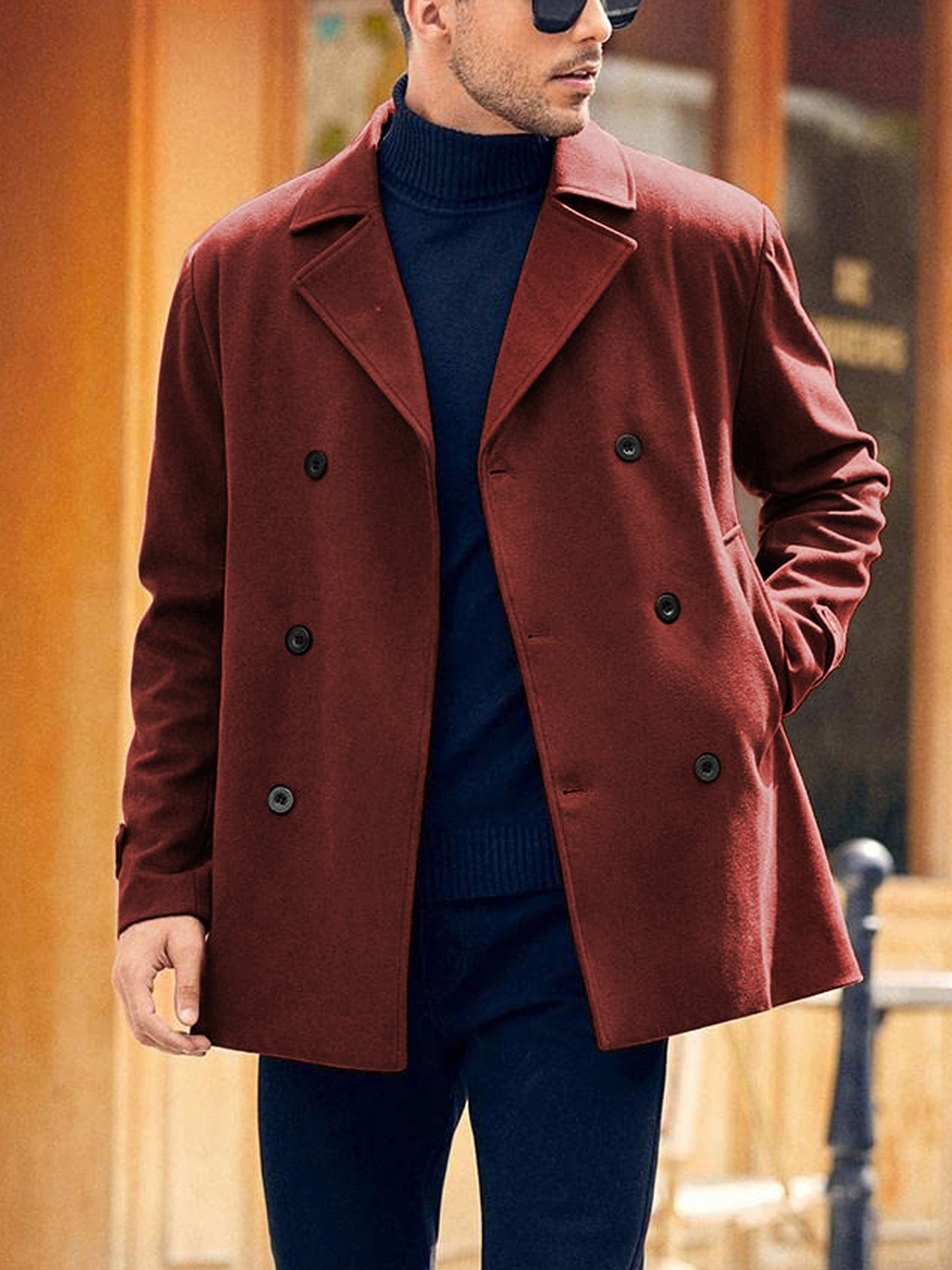 Trench coat classico per uomo Antoon