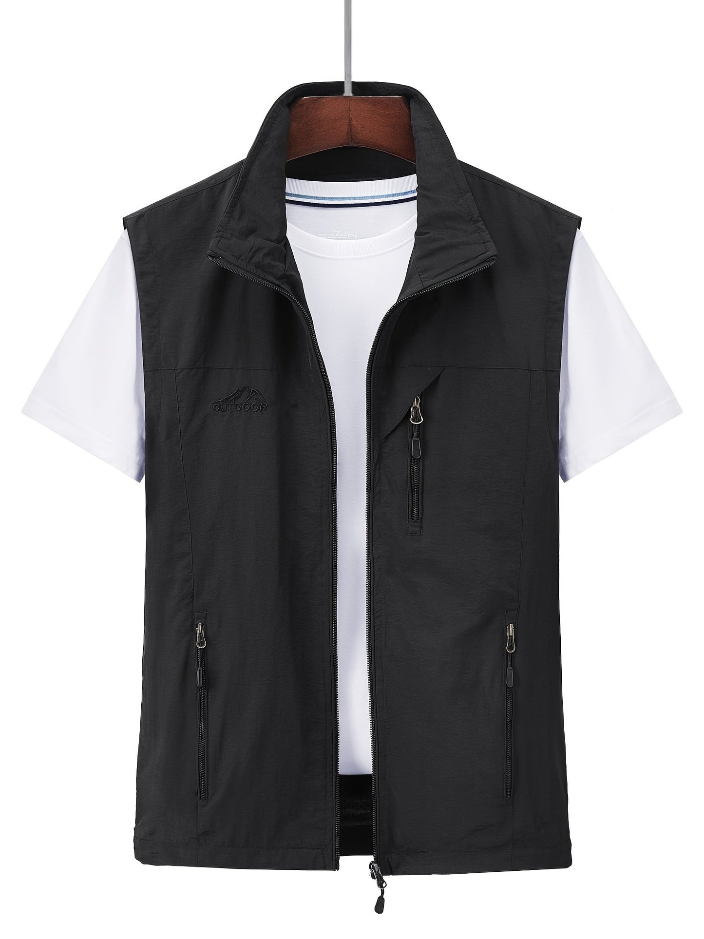 Gilet da uomo Beckham con tasche multiple per avventure all'aperto e comfort invernale