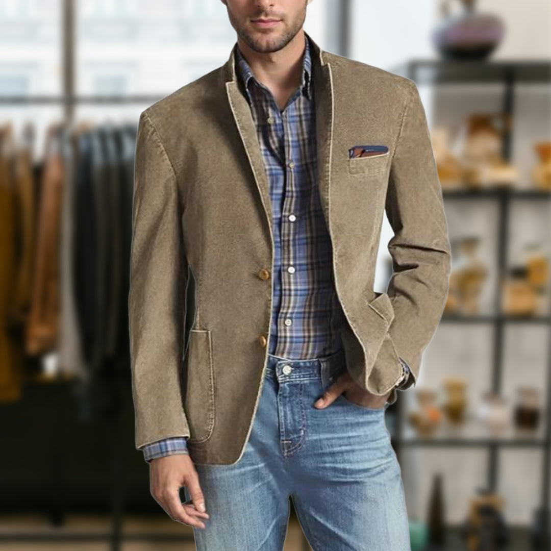 BENNY - Blazer in Cotone da Uomo