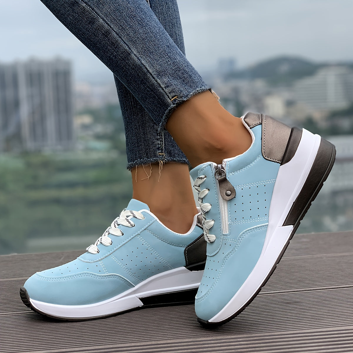 Sofia - Sneakers platform alla moda per l'autunno