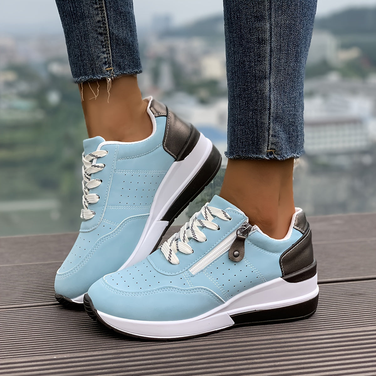 Sofia - Sneakers platform alla moda per l'autunno