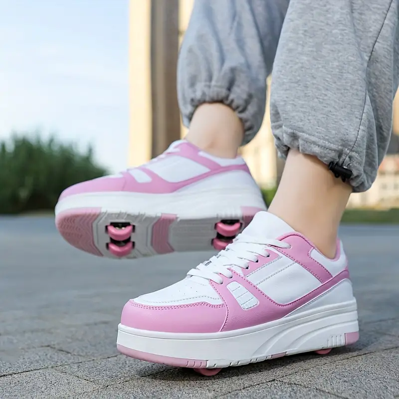 Sneakers alla Moda con Rotelle per Donna