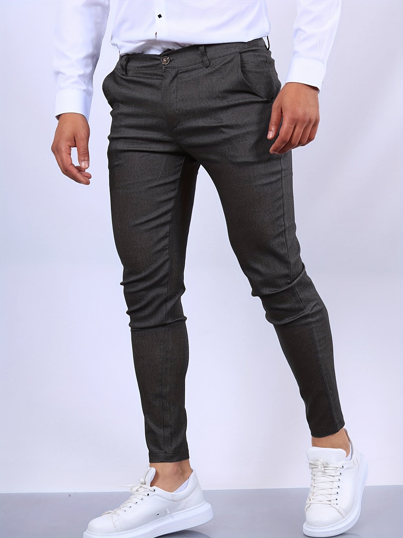 Rico - Pantaloni skinny-fit in premium stretch per uomo