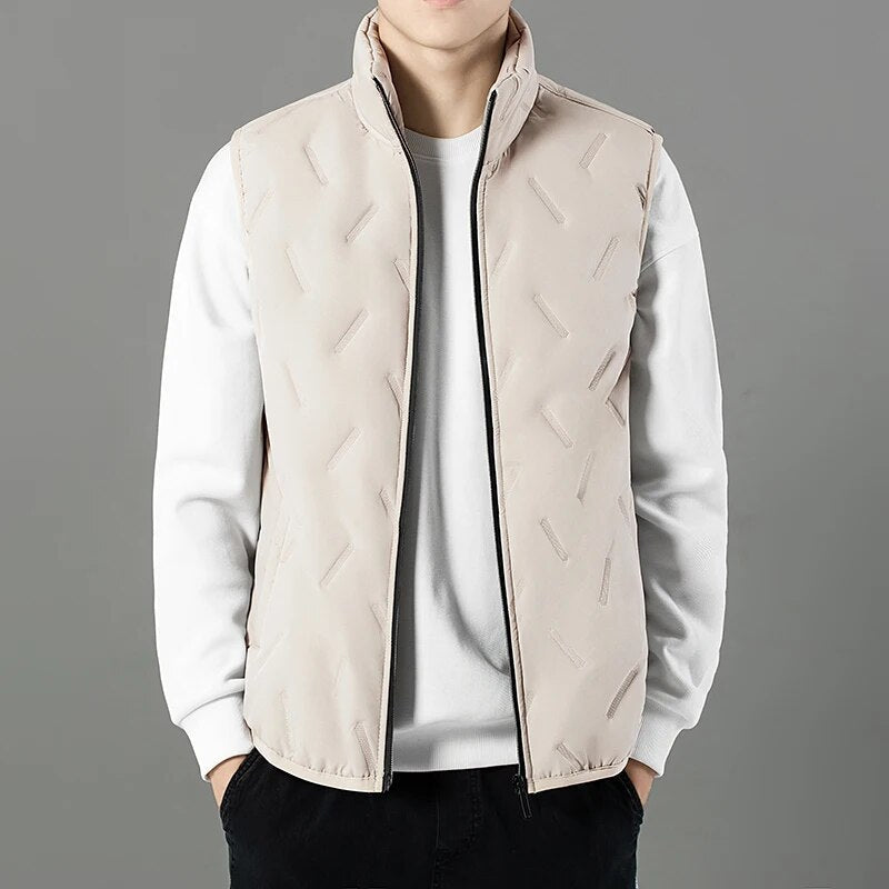 Eike - Gilet in Fleece Caldo