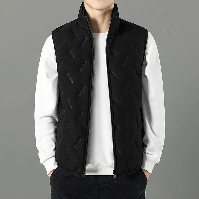 Eike - Gilet in Fleece Caldo