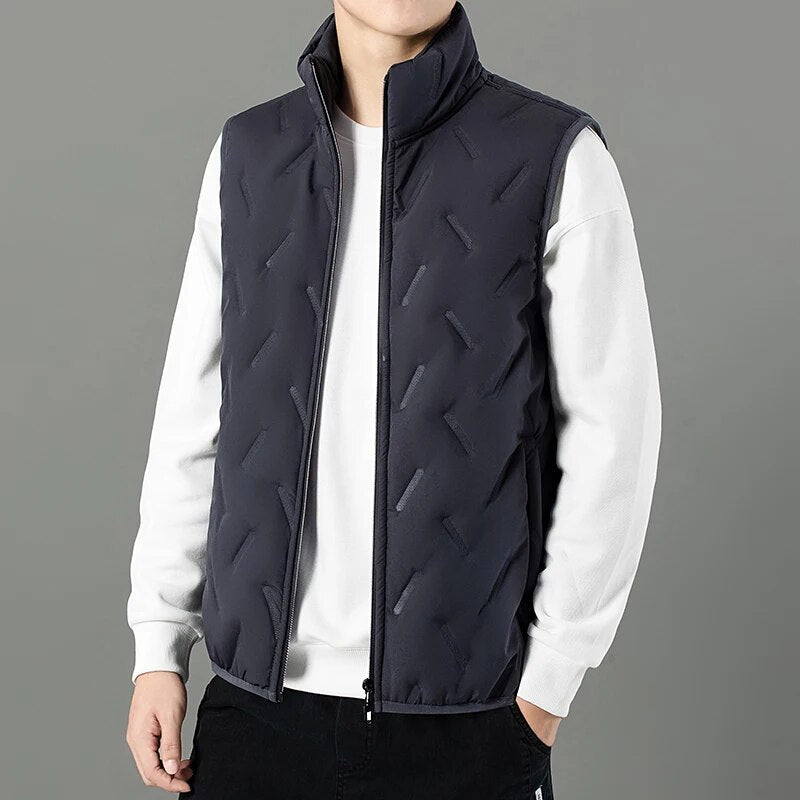 Eike - Gilet in Fleece Caldo