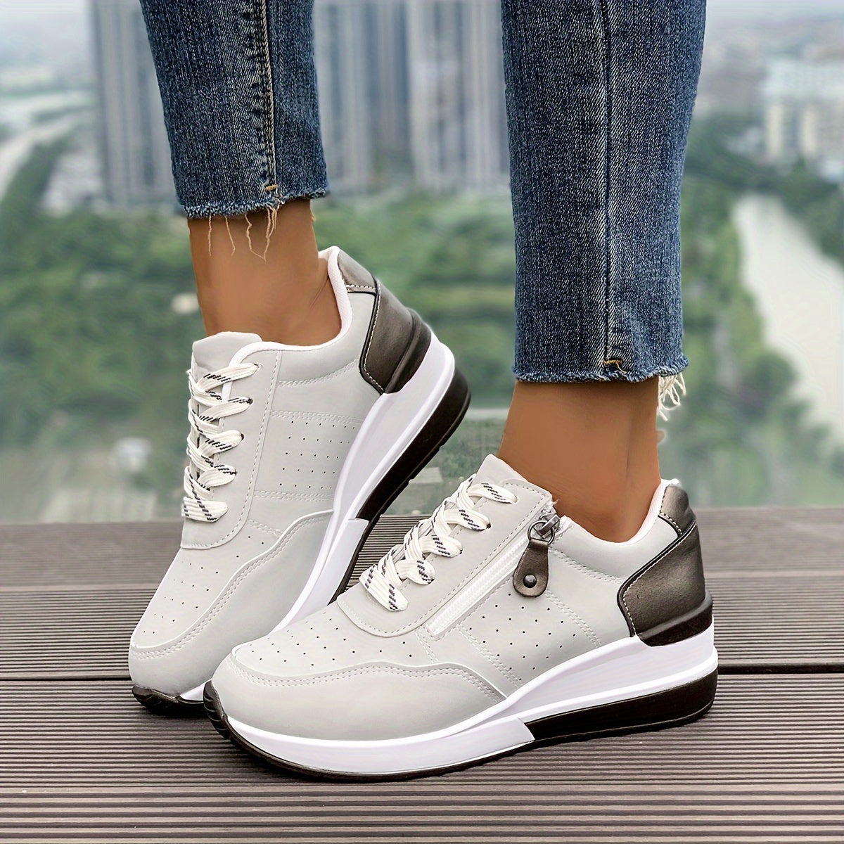 Sofia - Sneakers platform alla moda per l'autunno