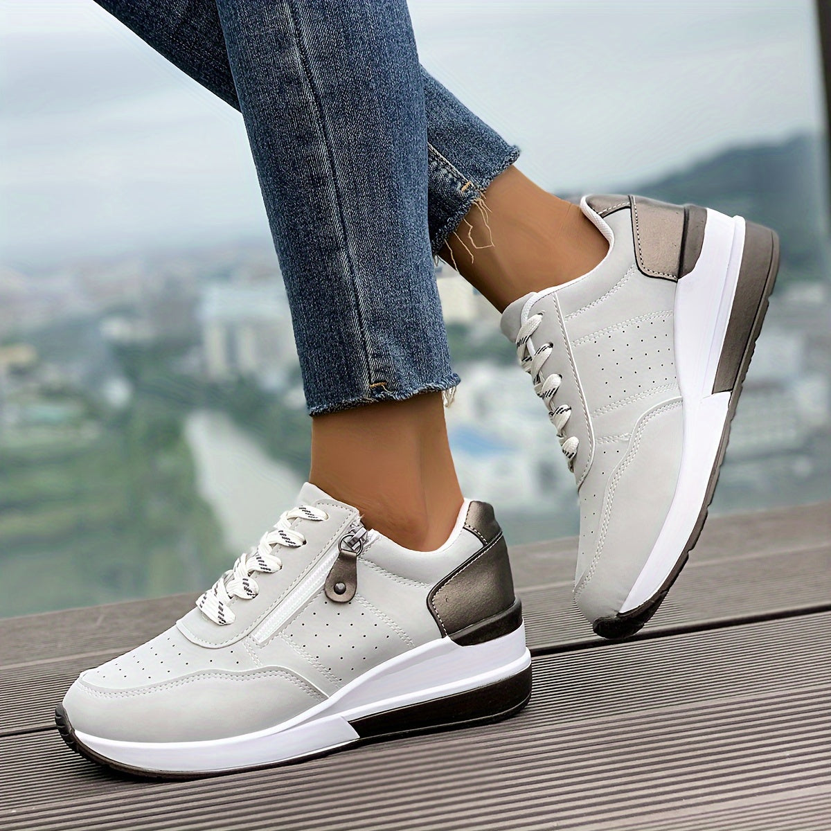 Sofia - Sneakers platform alla moda per l'autunno