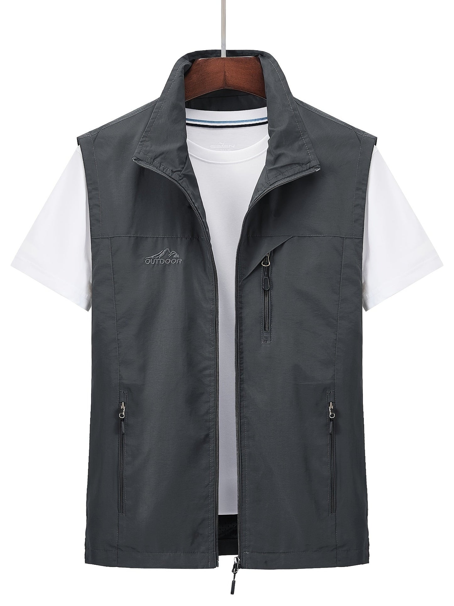 Gilet da uomo Beckham con tasche multiple per avventure all'aperto e comfort invernale