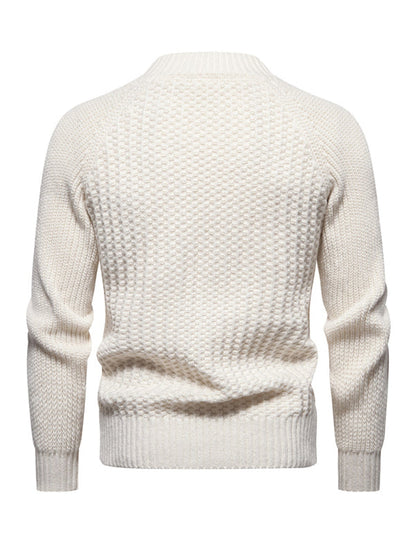 Lyndl - Maglione Jacquard Accogliente per Uomo