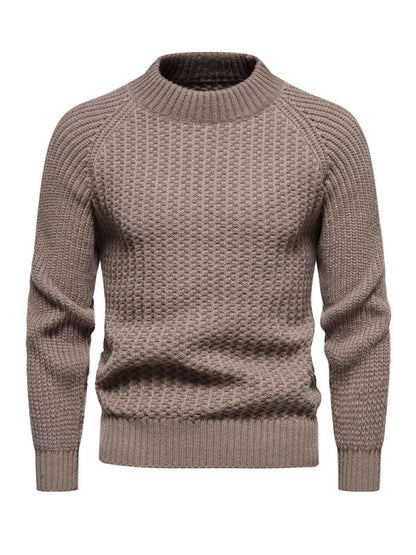 Lyndl - Maglione Jacquard Accogliente per Uomo