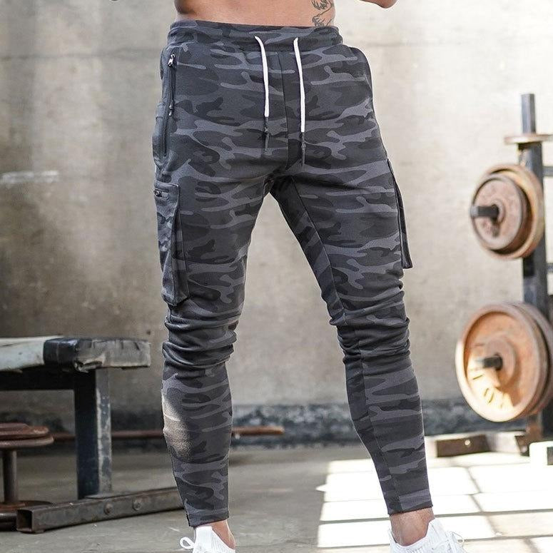 Valerio - Pantaloni da training in stile cargo slim-fit per un comfort senza pari