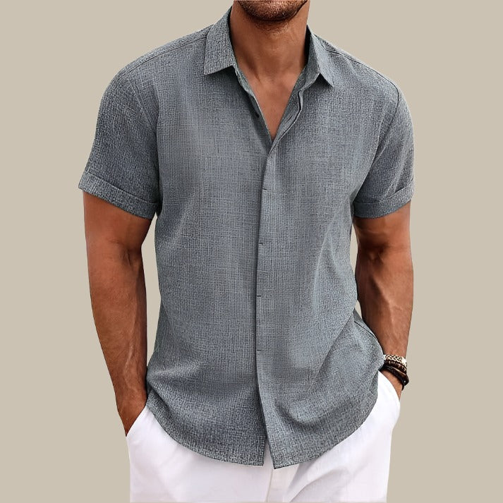 Camicia Garrix - Camicia casual a maniche corte per uomo con comfort e stile