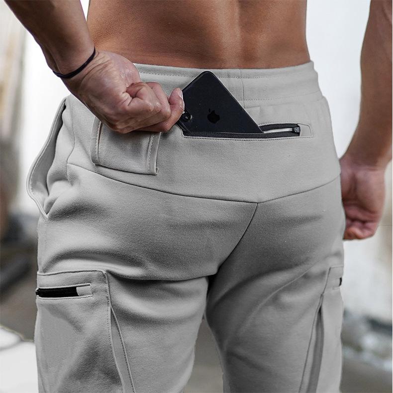 Valerio - Pantaloni da training in stile cargo slim-fit per un comfort senza pari