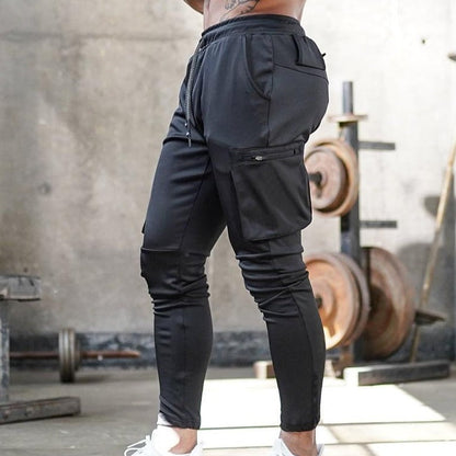 Valerio - Pantaloni da training in stile cargo slim-fit per un comfort senza pari
