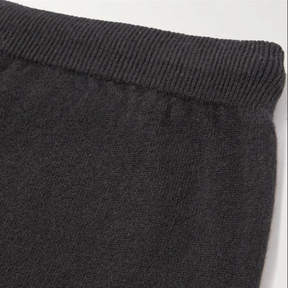 Pantaloni in Cashmere Fatto a Mano – Blu Navy, Lusso & Comfort