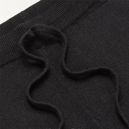 Pantaloni in Cashmere Fatto a Mano – Blu Navy, Lusso & Comfort