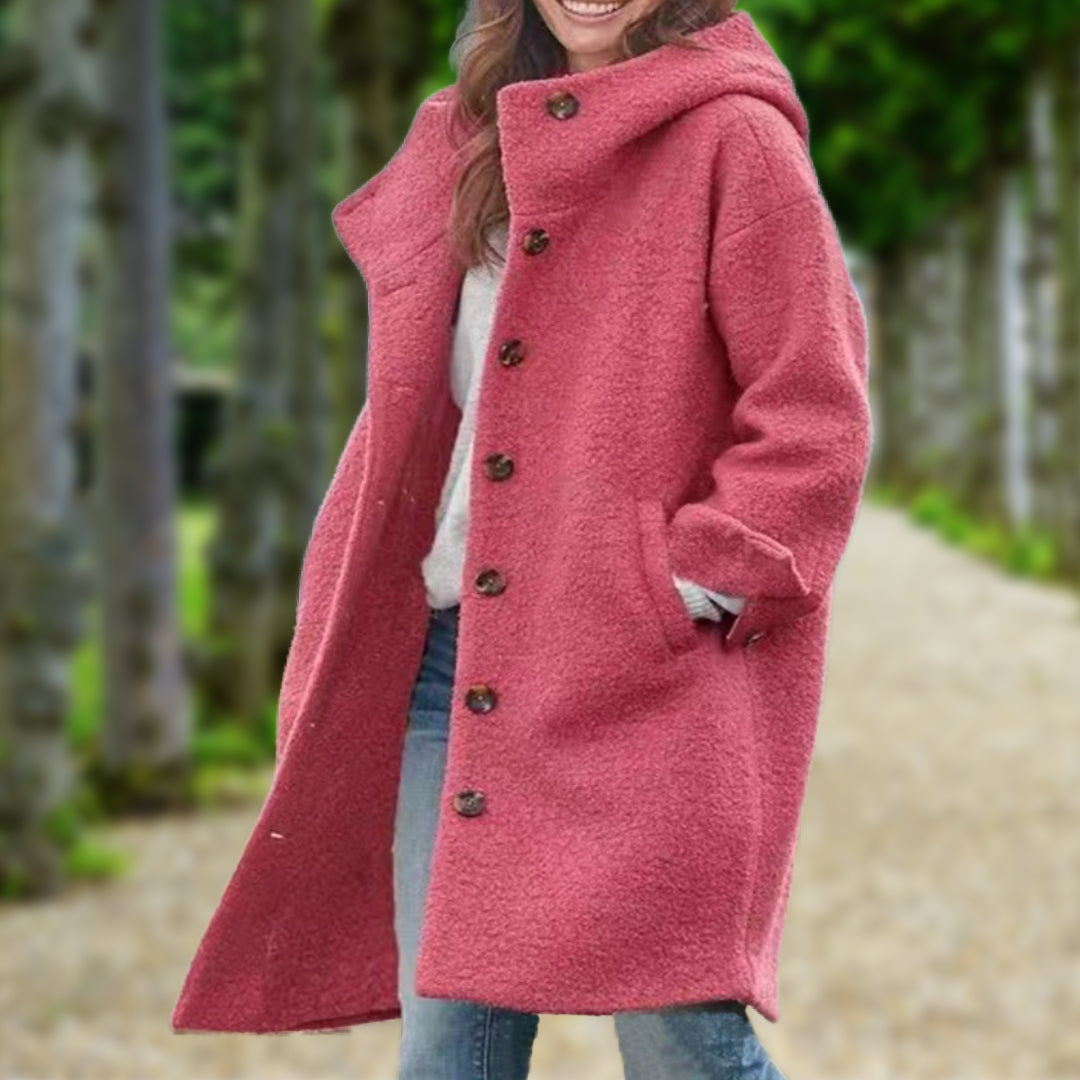 LUNA - Cappotto con Cappuccio da Donna