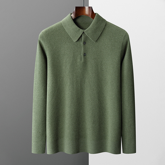 Walton - Maglione Polo Classico per Uomo