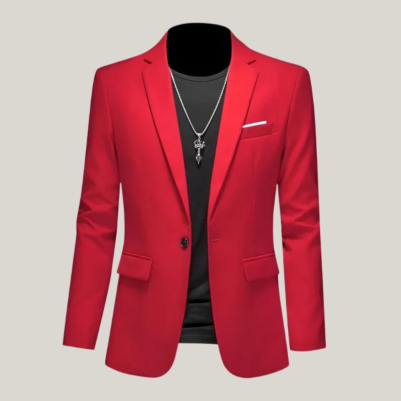 Blazer elegante slim fit per uomo | Giacca versatile per ogni occasione