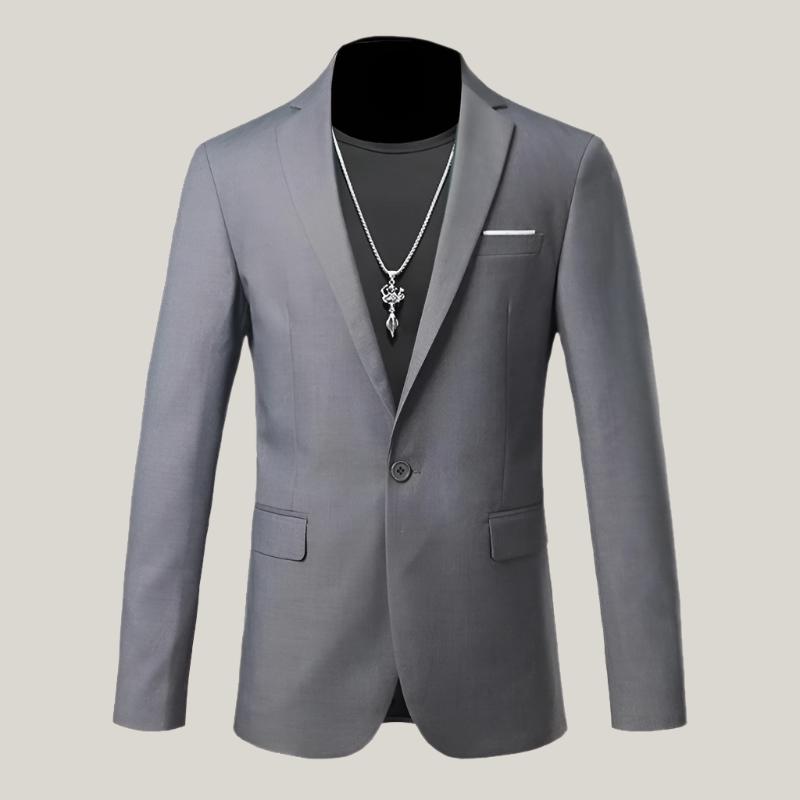 Blazer elegante slim fit per uomo | Giacca versatile per ogni occasione