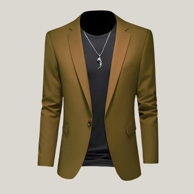 Blazer elegante slim fit per uomo | Giacca versatile per ogni occasione