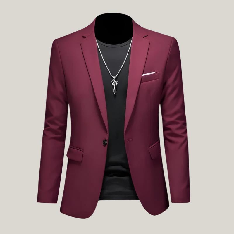 Blazer elegante slim fit per uomo | Giacca versatile per ogni occasione