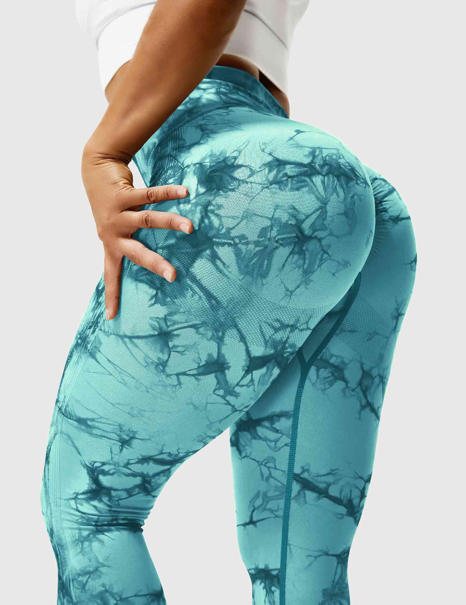 Leggings Tie Dye Comodi per Donne - Stile e Performance per Ogni Attività Stile Italiano