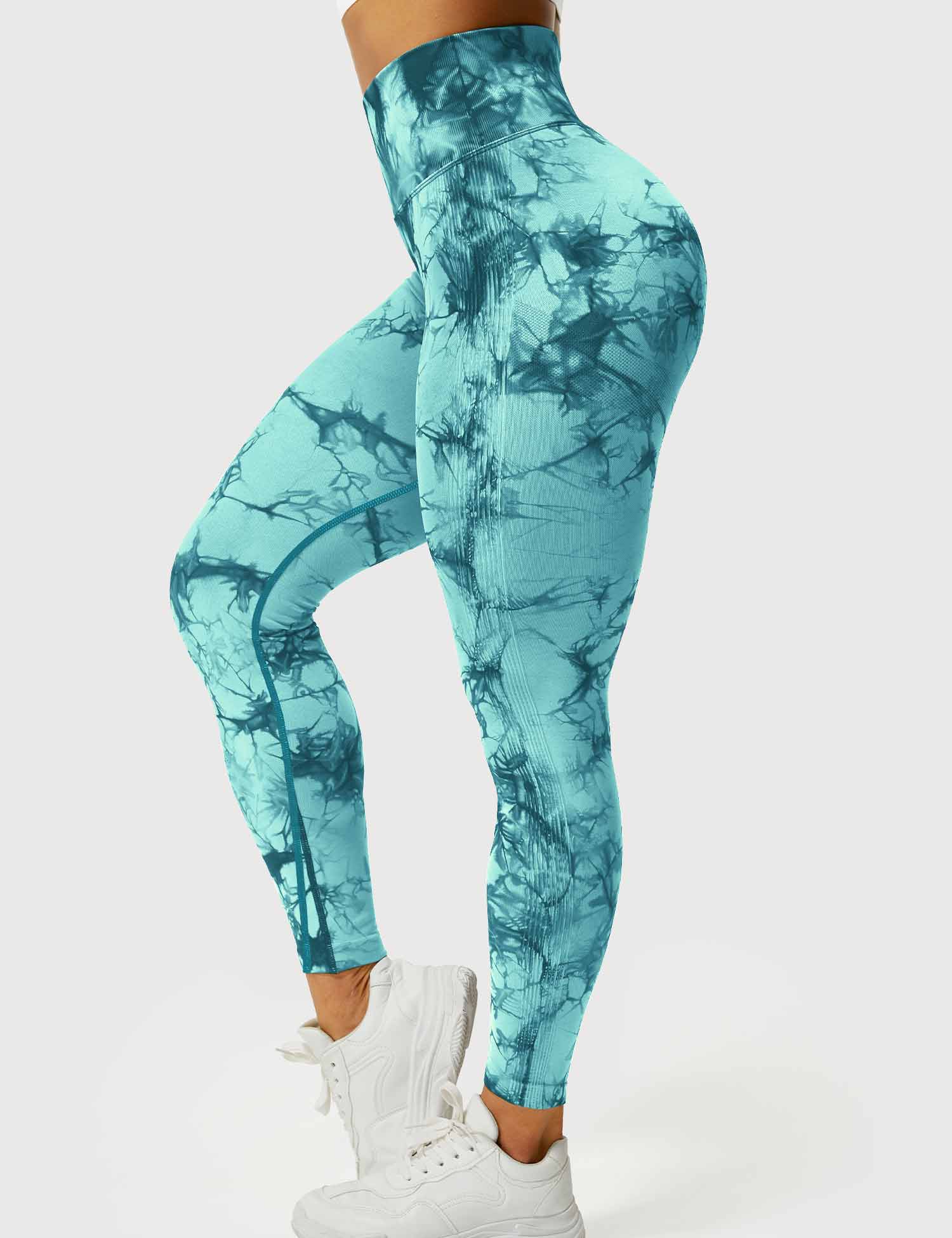 Leggings Tie Dye Comodi per Donne - Stile e Performance per Ogni Attività Stile Italiano