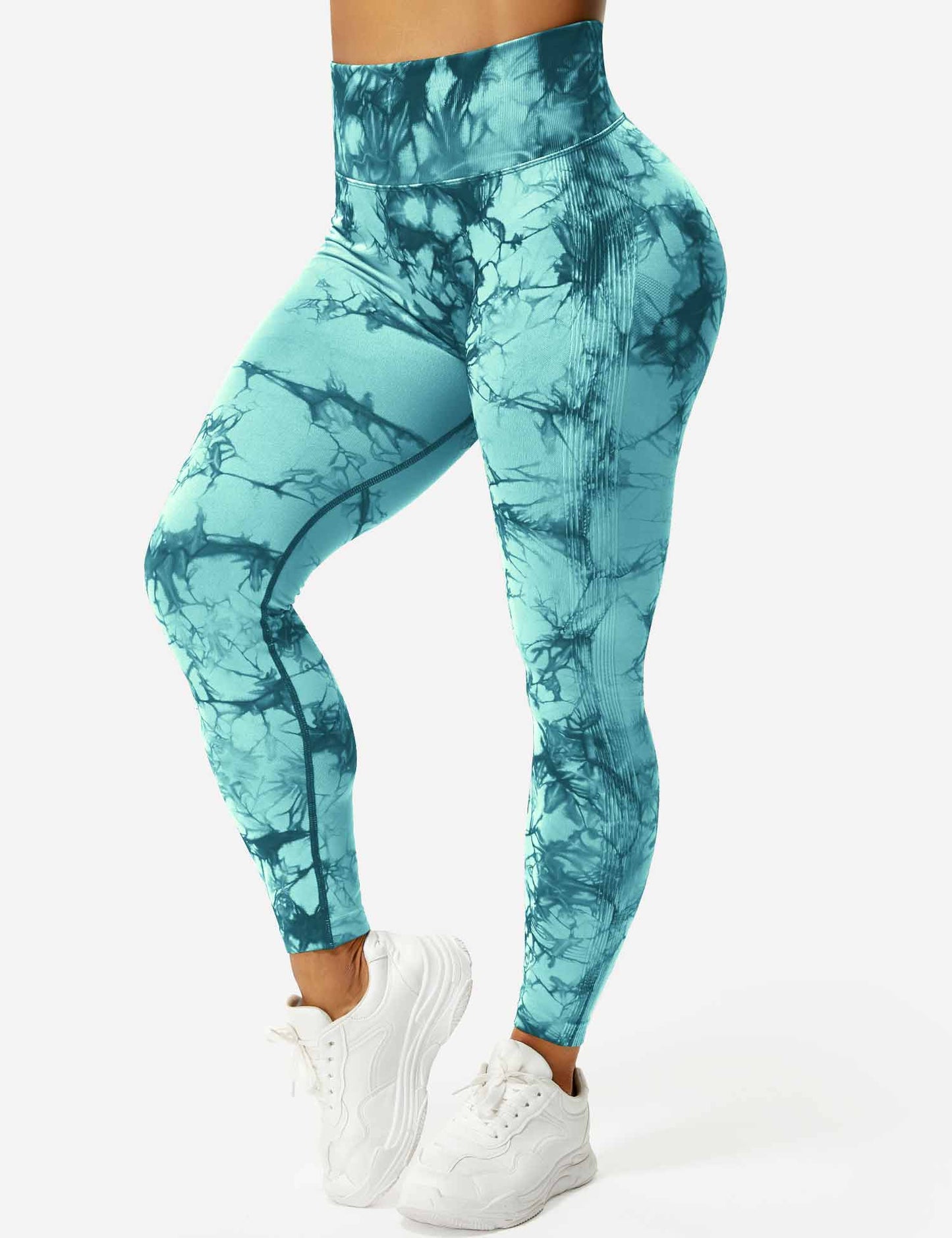 Leggings Tie Dye Comodi per Donne - Stile e Performance per Ogni Attività Stile Italiano