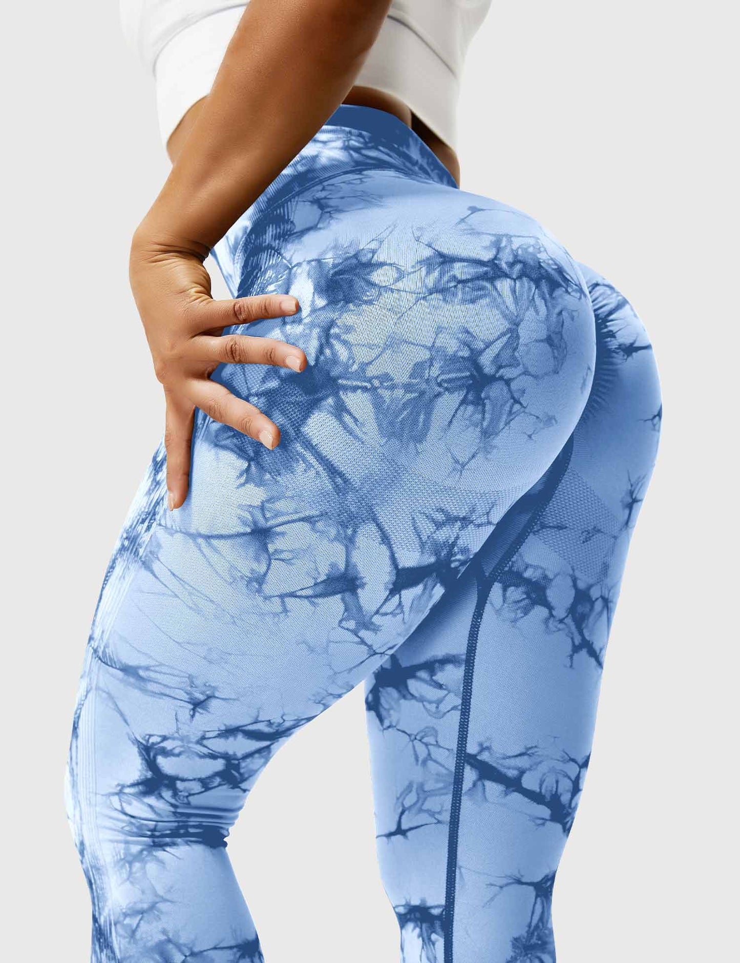 Leggings Tie Dye Comodi per Donne - Stile e Performance per Ogni Attività Stile Italiano